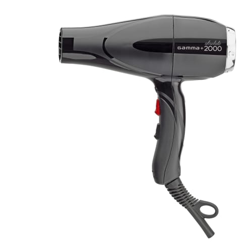 Gamma+ Absolute 2000 Hair Dryer, 2000W, Black